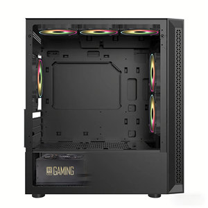 Boîtier PC de <span class=keywords><strong>Bureau</strong></span> en Métal Personnalisé pour Gaming, Format mATX, USB 3.0, avec Fenêtre Latérale - Product Image 5