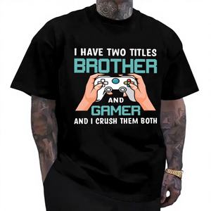 T-shirt unisexe amusant 250 g/m², mignon, légèrement extensible, longueur longue, cadeau, vêtements pour hommes, haut, fabriqué aux États-Unis, modèle - Product Image 1