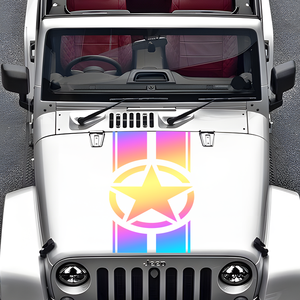 Para Jeep Renegade Patriot Wrangler JK L TJ Trail Hawk <span class=keywords><strong>Rubicon</strong></span>, accesorios de afinación, capó de coche de 1 año, calcomanías de vinilo DIY, pegatinas de coche - Product Image 6