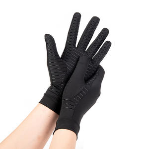 Pour <span class=keywords><strong>Amazon</strong></span> hiver fibre de cuivre pression gants de cyclisme pour hommes femmes cyclisme formation écran tactile anti-dérapant respirant extérieur - Product Image 1