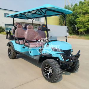 Off-road Electric 48v 72v Golf <b>Cart</b> Sightseeing Car Electric <b>Beach</b> Buggy With Roof - Product Image 1