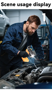 Nuevo estilo transfronterizo que puede colgar 90 unidades °   Luz de trabajo giratoria, luz potente, linterna de emergencia, luz de mantenimiento - Product Image 5