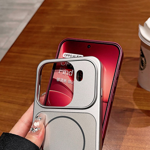 Custodia per Telefono di Lusso Opaca con Ricarica Wireless Magnetica per <span class=keywords><strong>OPPO</strong></span> Find X9 Pro, <span class=keywords><strong>Cover</strong></span> Antiurto - Product Image 4