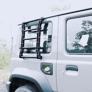 Échelle latérale tout-terrain en aluminium 4x4 pour <span class=keywords><strong>Suzuki</strong></span> <span class=keywords><strong>Jimny</strong></span> JB64 JB74 2018+ Accessoires extérieurs - Product Image 3