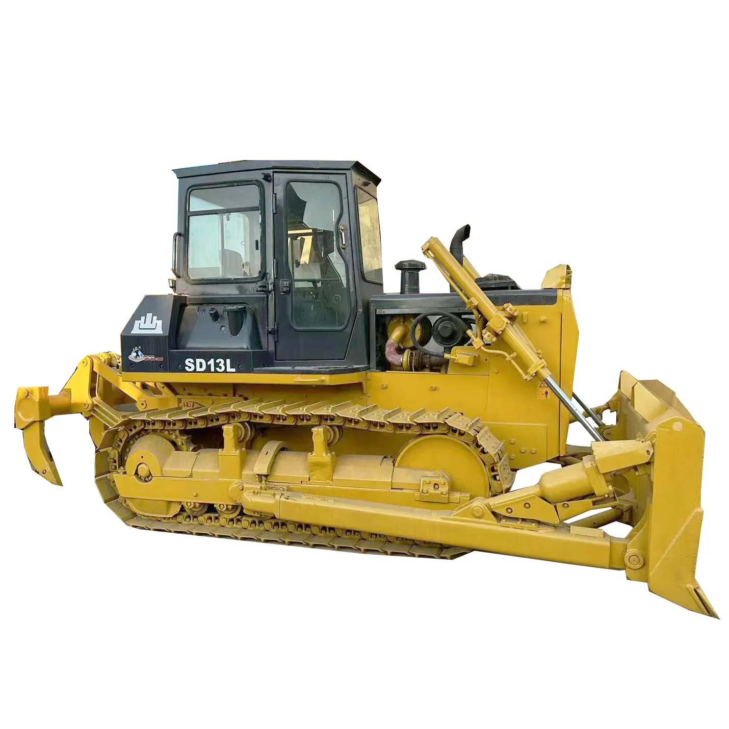 รถตักดินมือสอง Komatsu Shantui รถ SD13 15.5ตันรถปราบดิน