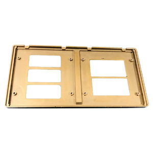 Aluminum Alloy Panel Smart Power Switch CNC Machined For Facial Recognition - Product Image 2