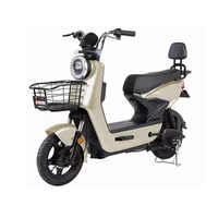 Vélo Électrique de Commutation à Deux Roues 48V, Vente Directe Usine, Moteur Sans Balais 3 Vitesses, Pratique Simple Mode, Acide Plomb, VTC Urbain Transfrontalier