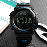 Montre connectée pour les hommes, pour les téléphones Android et IOS, rappel des Calories, podomètre, moniteur de Fitness, Led, 1303