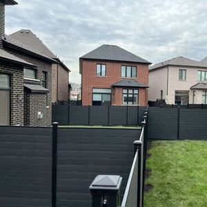 Root Factory Custom WPC Fence Post Panel Set Esgrima respetuosa con el medio ambiente para áreas residenciales al aire libre junto a la piscina <span class=keywords><strong>Marina</strong></span> - Product Image 6