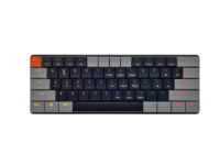 Keyboard Mekanik Gaming Mini 61 Tombol Baru 13 Tahun Garansi, Switch Gateron, USB 2.4Ghz Nirkabel, RGB LED Backlit, untuk PC dan Kantor