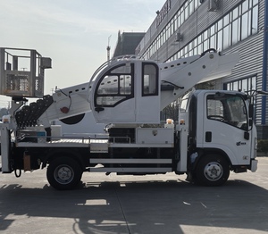 La fábrica suministra camiones de trabajo aéreo Isuzu de 32 metros, camiones con plataforma elevadora, camiones de trabajo aéreo. - Product Image 4