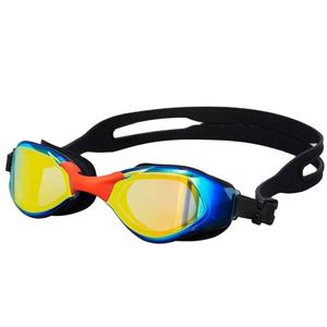 Vente flash Lunettes de natation XINYIXUAN en silicone professionnelles, étanches, électro-plaquées, anti-buée, UV, pour hommes et femmes - Product Image 1