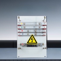 Boîtes de jonction électriques basse tension en acier laminé à froid IP56 boîtiers d'instruments électroniques extérieurs évasion de borne de sol