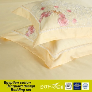 Organza Chắp Vá Thêu Bộ Đồ Giường Khách Sạn Bộ Ga Trải Giường Bộ Chăn - Product Image 3