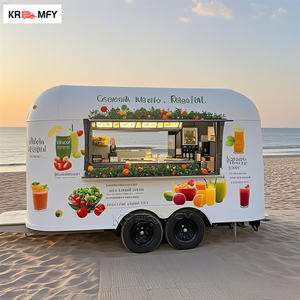 Remorque de restauration mobile vintage en acier inoxydable poli miroir, style Silver Bullet, pour la vente de snacks et la cuisine mobile - Product Image 1