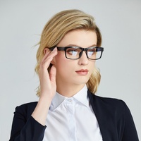 Lunettes Intelligentes OEM Tendance avec Verres Anti-Lumière Bleue, Appel Audio Bluetooth, Transfert d'Appels Téléphoniques, Technologie Portable IA pour Activités – Modèle GS01