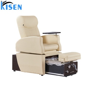 Fauteuils de pédicure de luxe modernes KISEN, fauteuils de pédicure de spa avec bain de pieds, fauteuil de pédicure de spa à vendre - Product Image 4