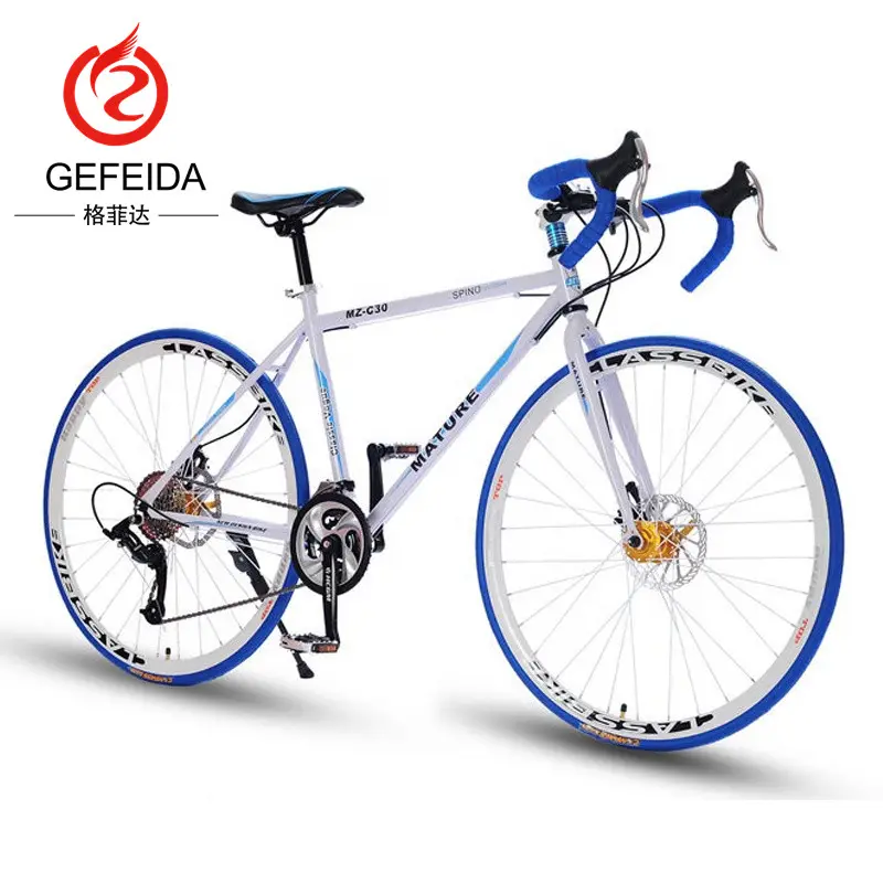 Oem Custom China Racefiets Fiets/Groothandel Goedkope 700c Racefietsen/Hoge Kwaliteit Ras Roadbike Cyclus Met Disc rem