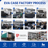 Étui de transport pour casque VR en feutre EVA, protection antichoc souple, grande capacité, sac de rangement pour appareils électroniques, poignée, personnalisation OEM