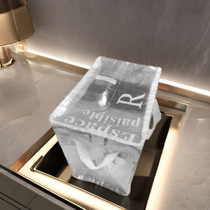 Embalaje de cosméticos reciclables ecológicos de alta calidad, bolsa de compras de plástico cuadrada de Vietnam, superficie de estampado en caliente con cremallera para - Product Image 3