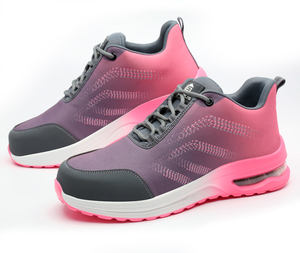 Chaussures <span class=keywords><strong>de</strong></span> sécurité pour femmes à bout d'acier <span class=keywords><strong>de</strong></span> haute qualité à prix bas, nouvelle conception, antidérapantes, résistantes à l'usure, chaussures <span class=keywords><strong>de</strong></span> travail industrielles pour l'usine - Product Image 3