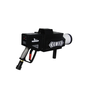 Mais popular LED DJ efeitos co2 confete arma canhão máquina portátil com luzes RGB cor para festa de casamento palco - Product Image 3