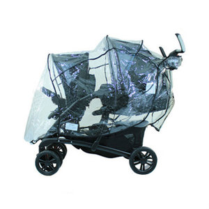 Al aire libre lluvia cochecito de bebé con cubierta de lluvia de plástico <span class=keywords><strong>Silla</strong></span> de cubierta de la lluvia - Product Image 2