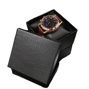 Estuche de Reloj de Cuero de Cocodrilo de Lujo, Estuche de Viaje para Reloj de Cuero, Estuche Organizador de Relojes en Oferta - Product Image 1