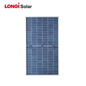 Longi-Panel Solar de silicio monocristalino, módulo PV de media célula, 540w, 550W, precio