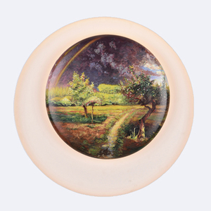 Lámpara de Techo LED Artística con Diseño de Pintura al Óleo MacaronMonet, Iluminación Interior Decorativa para Galerías de Arte, Dormitorios y Hoteles - Product Image 1