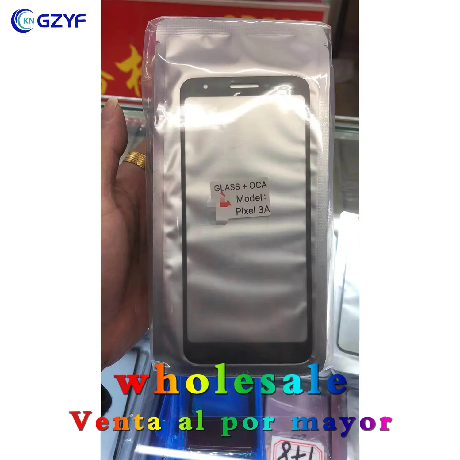 Glass OCA for Google Pixel 3A LCD front glass Wholesale mobile phone part Cristal para Google Factory Sell FAST SHIPPING