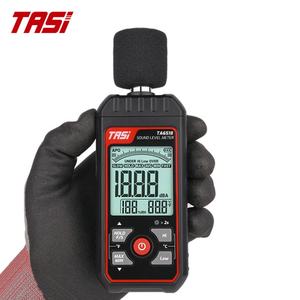 Tasi TA651B เครื่องวัดระดับเสียงและระดับเสียงระดับมืออาชีพ30-130dB ที่มีการวัดอุณหภูมิโดยรอบ LCD ความแม่นยำ0.1dB วัสดุ ABS - Product Image 4