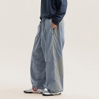 Outdoor-Bergsteigerhose Ultraleicht Casual Mittlere Taillenhöhe Fallschirmjägerhose Wasserdicht & Winddicht mit Kordelzug Unisex