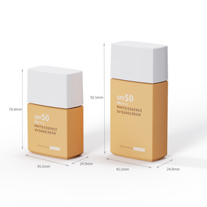Vente en gros de flacons cosmétiques de luxe de 30 ml et 50 ml, carrés, vides, pour crème solaire, crème <span class=keywords><strong>BB</strong></span>, crème CC, lotion - Product Image 4