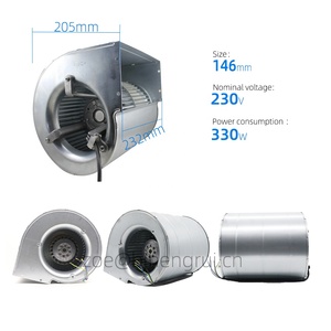 D2E146-AP47-02 ebmpapst 230V AC 300W D2E146-AP47-22 đôi đầu vào biến tần và Tủ thiết bị y tế quạt ly tâm - Product Image 2