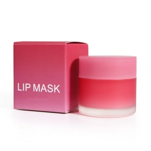 Empty Cosmetic Packaging Low MOQ Factory Direct Sale Gradient pink <b>Plastic</b> <b>Jar</b> Lipstick Balm 10g 20g pink <b>Jar</b> - Product Image 6
