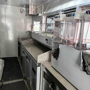 Черный Запеченный Сыр и мясо прицеп с оборудованием бармен продовольственный грузовик - Product Image 2