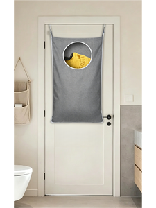 Hanging Laundry Hanmper Bag Door Laundry Hamper <b>Storage</b> Bag for Dirty Clothes - Product Image 1