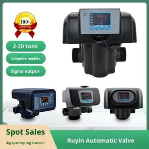 Contrôleur automatique de traitement d'eau et adoucisseur Runxin F56/F67B1 220V, tête de filtre adoucissant multi-voies F71P1 avec PLC - Product Image 6