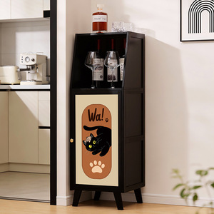 Kitchen <b>sideboard</b>, household cabinet <b>storage</b> rack, multi-functional organizer, multi-layer spice rack, living room <b>storage</b> rack - Product Image 3