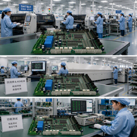 Service clé en main OEM/ODM Fabrication et assemblage de circuits imprimés (PCB/PCBA) Matériaux Rogers Finition de surface ENIG Blindage RF/EMI SMT/DIP