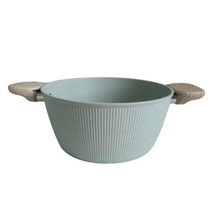 Cacerola Antiadherente de <span class=keywords><strong>Aluminio</strong></span> de Gran Capacidad de 28 cm con Asa de Baquelita, Resistente al Calor, Compatible con Inducción, Diseño Europeo - Product Image 3