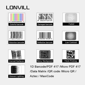 Lonvill Tốc Độ Cao Dữ Liệu Ma Trận Công Nghiệp Phân Loại Trung Tâm <span class=keywords><strong>Ethernet</strong></span> Có Dây Hàng Tồn Kho Mã Cố Định Mã Vạch 2D Máy Quét - Product Image 5