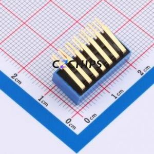 DA-07-B DIP Switch Through hole Component (THT) Switch ( Number of Switch Sections: 6 )( Lead Spacing: 2.54mm )( Color: Red ) - Product Image 2