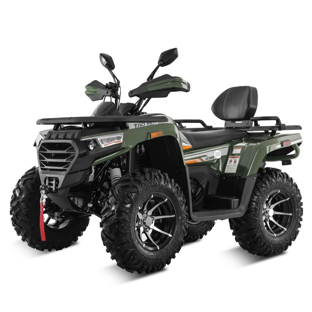 Best Selling 300cc Raptor 4x4 Shaft Drive ATV Automatic 2025