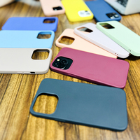 Coque de protection de téléphone portable antichute en TPU souple de couleur personnalisée de luxe pour iPhone 11 12 13 14 15 16 Pro Max Plus
