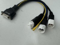 Cable de Diagnóstico OBD 6-032, Adaptador de 3 Pines y 4 Pines, Compatible con Escáneres 100PRO/500PRO/600PRO para Motocicletas Yamaha