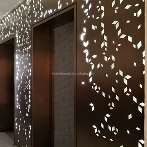 ديكور داخلي لمول تجاري بالقاعة ، كسوة المصاعد ، جدار داخلي فاخر - Product Image 3
