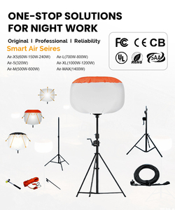 800W Telescopic 500W Waterproof Omni <b>Illumination</b> Led Balloon Light Tower Balloon Light for Film with Stand Tripod Work Lamp - Product Image 4