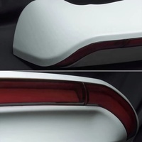 Aileron de toit arrière simple en ABS de haute qualité pour Toyota Surf 2006-2010 4 Runner avec lampe, accessoires automobiles, ajustement parfait à 100 %